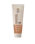 Australian Gold SPF 50 Tinted Mineral Face Sunscreen, Medium to Tan, 2.5 fl oz, Broad Spectrum, Non-Greasy BB Cream with Blue Light & Sun Protection, 4% Zinc Oxide & Titanium Dioxide, Hypoallergenic
