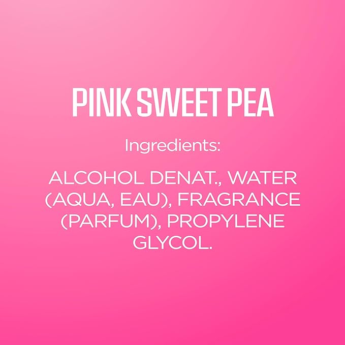 Body Fantasies Parfums De Signature for Women Sweet Pea Fantasy Body Spray 8.0 Oz, 8 Oz (Pack of 2)