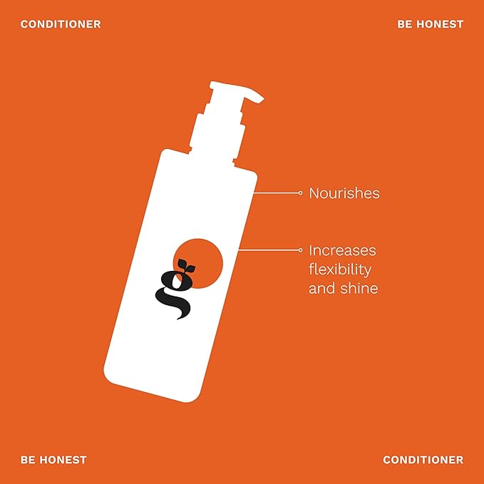 Ginger Milk BE HONEST Conditioner for all hair types. Rich in botanical actives and vitamins for optimal suppleness and shine. (8.5 fl oz.)