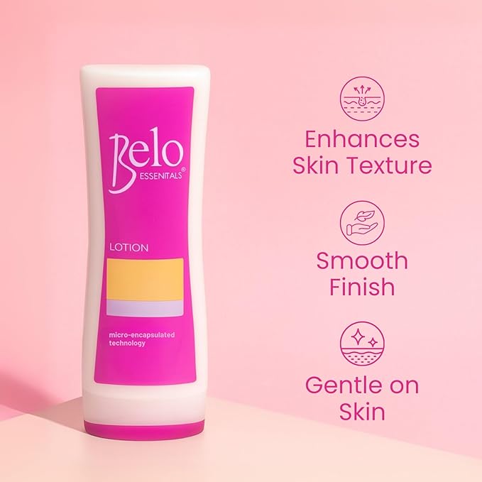 Belo Essentials Body Lotion - Fast-Absorbing Daily Moisturizing Cream for Smooth, Hydrated Skin – Lightweight All-Over Body Hydration with Non-Greasy Texture - 200ml