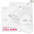 Nano Step Collagen Melting Hydrogel Mask, Overnight Hydration Treatment, Glass Skin Effect, Firming & Radiance Boost, Plumping Care, Korean Skincare, Gifts for Women, 4ea
