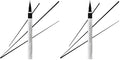 Physicians Formula Eye Booster Super Slim Liquid Eyeliner, Waterproof Precision with a Lash-Boosting Complex, Natural Finish, & Sensitive Skin Approved, Cruelty-Free & Vegan -Ultra Black (Pack of 2)