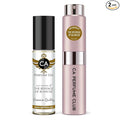 CA Perfume Duo Impression of The Revenge Of Blanche For Women Perfume Layering Set Long Lasting Travel Size EDP + Body Oil Roll-On Bottle 0.27 Fl Oz+0.33 Fl Oz