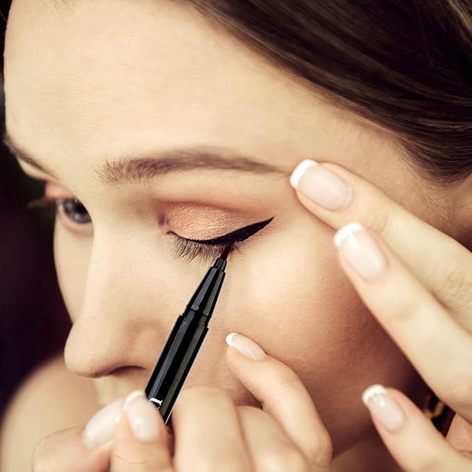 UNIMEIX Liquid Liner - Waterproof Eyeliner Pen, Precise All Day Wear, Brown