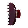 Durable Acetate Hair Clips - 4-Inch Wine Red Claw Clips for Fine and Thick Hair (Wine Red)