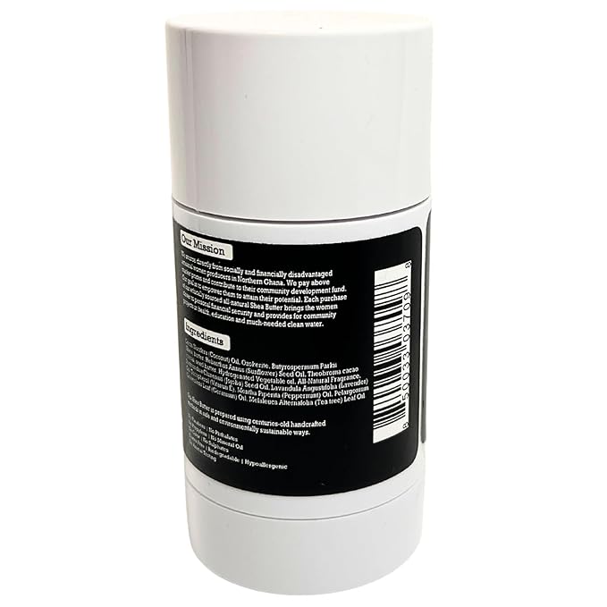 True Shea Heel Balm, Foot Balm For Cracked Heel and Dry Feet, Moisturizer Made From Unrefined Shea Butter, Essential Oils and Vitamin E, 2.5 oz (Vanilla)