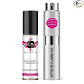 CA Perfume Duo Impression of Pink Pepper & Grapefruit For Women And Men Perfume Layering Set Long Lasting Travel Size EDP + Body Oil Roll-On Bottle 0.27 Fl Oz+0.33 Fl Oz