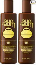 Sun Bum SPF 15 Browning Body Lotion - Water-Resistant Broad Spectrum Moisturizing Tanning Lotion with Vitamin E - Hawaii 104 Act Compliant (Made Without Octinoxate & Oxybenzone) - 8.5 Fl Oz