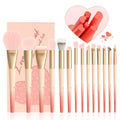 DUcare Makeup Brushes 14Pcs Makeup Brush Set Premium Synthetic Kabuki Foundation Blending Face Powder Blush Concealers Eye Shadows Brushes