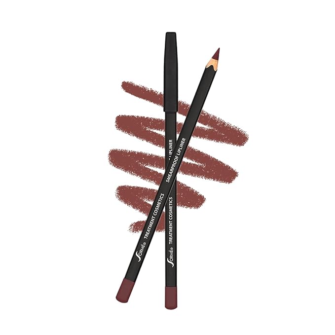Sorme Waterproof Lip Liner - Non-splintering Smearproof Lip Liner - Revitalizing with Lecithin, Vitamins C and E