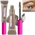 Tinted Thickening Brow Mascara,Tinted Eyebrow Gel, Waterproof, Transfer-proof, Brush to Fill in Eyebrows and Cover Gray Hairs - Cruelty Free (2pcs 01 Taupe)