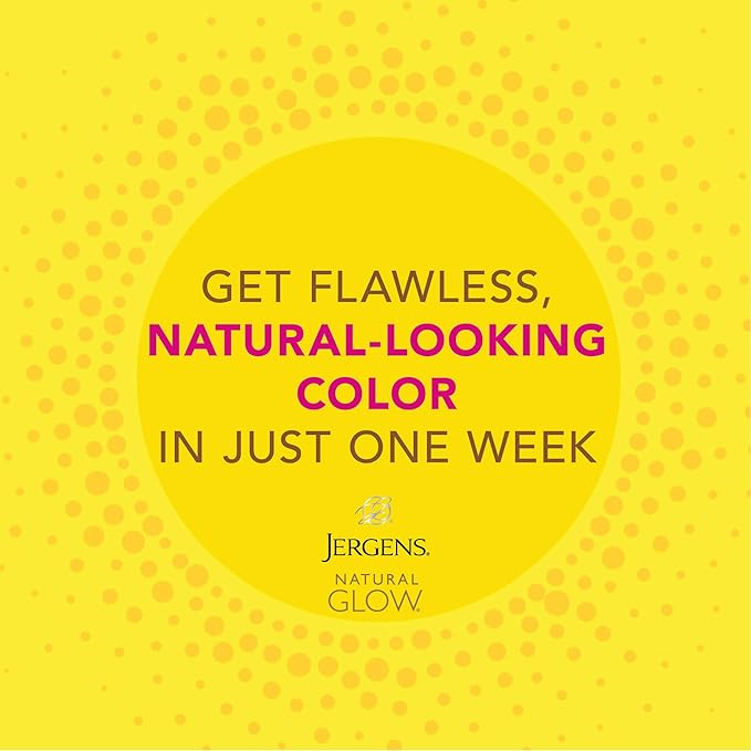 Jergens Natural Glow In Shower Lotion, Self Tanner for Medium to Deep Skin Tone, Sunless Tanning Wet Skin Lotion for Gradual, Flawless Color, 7.5 Ounce (Packaging May Vary) (Pack of 5)