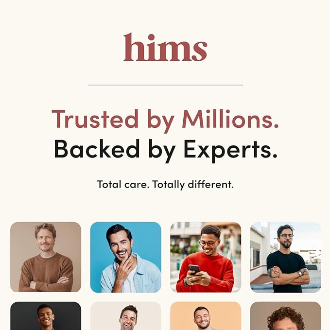 hims Max Volume Shampoo - Biovolume 128, Biotin, & Rice Protein - Root Lift & Thickening Shampoo - Paraben-Free, Sulfate-Free, Vegan - Citrus Spice Scent - 6.4 Fl Oz, 2 Pack