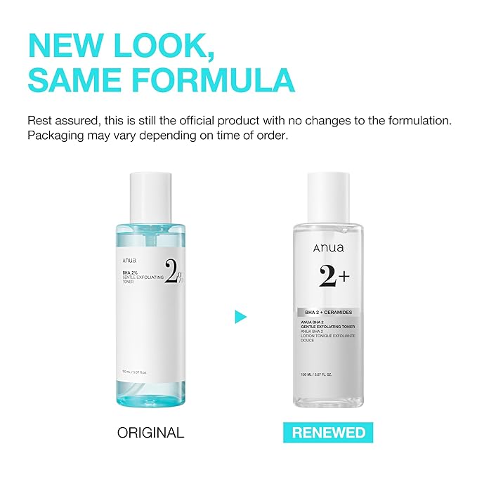 Anua BHA 2 Gentle Exfoliating Toner with Salicylic Acid, Daily Exfoliating Toner for Pore Care and Smoother-Looking Skin, 6 Ceramides, Lightweight, Korean Skincare, 5.07 fl.oz