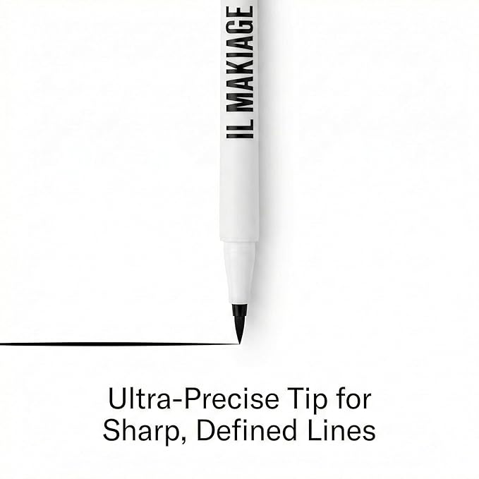Il Makiage Black Card Waterproff Liquid Eyeliner - Black - 0.05 FL OZ
