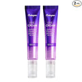 Caffeine Eye Cream for Under Eye Hydration (2 packs), Puffiness & Tired Looking Eyes –Lightweight Cooling Eye Balm with Caffeine, Peptides & Retinol –Daily Formula for Men & Women (15ml x 2)