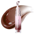 SKINTIFIC Peptide Brightening Lip Serum, Hydrating & Plumping Tinted Lip Gloss, Moisturizing Lip Balm with Polypeptides & Squalane for Glossy Sheer, Smooth Lips(09U Soft Mocha)