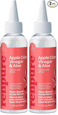 RENPURE,Scalp Serum Apple Cider Vinegar Clarify Shine,4 Fl Oz,(Pack of 2)