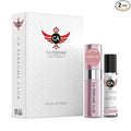 CA Perfume Duo Impression of Beburry Her For Women Perfume Layering Set Long Lasting Travel Size EDP + Body Oil Roll-On Bottle 0.27 Fl Oz+0.33 Fl Oz