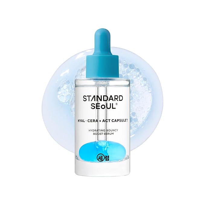 Hydrating Serum with Hyal·Cera Capsules – Deep Moisture for Inner Dryness, Fast-Absorbing Lightweight Texture, Daily Use for Sensitive Skin, 30ml