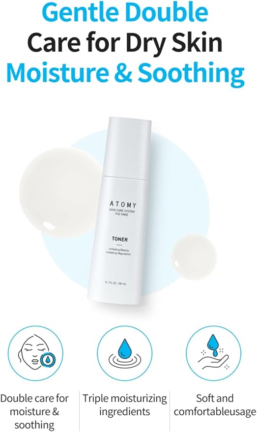 The Fame Skin Care System (Toner & Lotion)