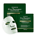 WELLDERMA Premium Cica Treatment Hydrogel Fitting Mask, 25g x 4 Sheets – Soothing & Hydrating Hydrogel Sheet Mask with Centella Leaf Water, Niacinamide & Hyaluronic Acid