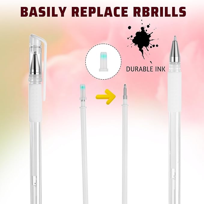 Eyebrow Mapping Kit, 4Pcs Eyebrow Microblading Marker Pens with 4 Replacement Refills and 2 Ruler, Eyebrow Makeup Position Mapping Mark Tools for Eyebrow Lip Skin