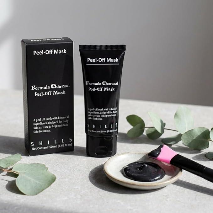 SHILLS Peel Off Mask With A Pink Brush