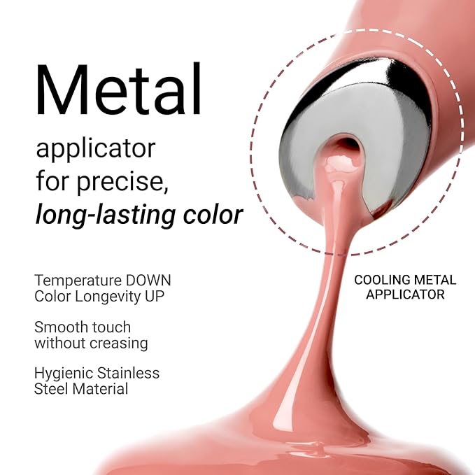 JUNG SAEM MOOL LIP-PRESSION Metal Serum Gloss | Hydrating Tinted Lip Balm with a Hygiene Precision Metal Applicator & Serum Infused Ingredients, Korean Lip Plumper Gloss (Coco Mocha)