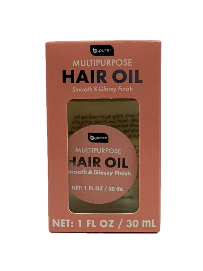Multipurpose Hair Oil, Smooth & Glossy Finish, 1 FL OZ, 30 mL