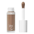 e.l.f. Camo Liquid Bronzer & Contour, Silky Pigmented Formula, Long-Lasting Glow for A Sun-Kissed, Sculpted Finish, Vegan & Cruelty-Free, 1 Fair