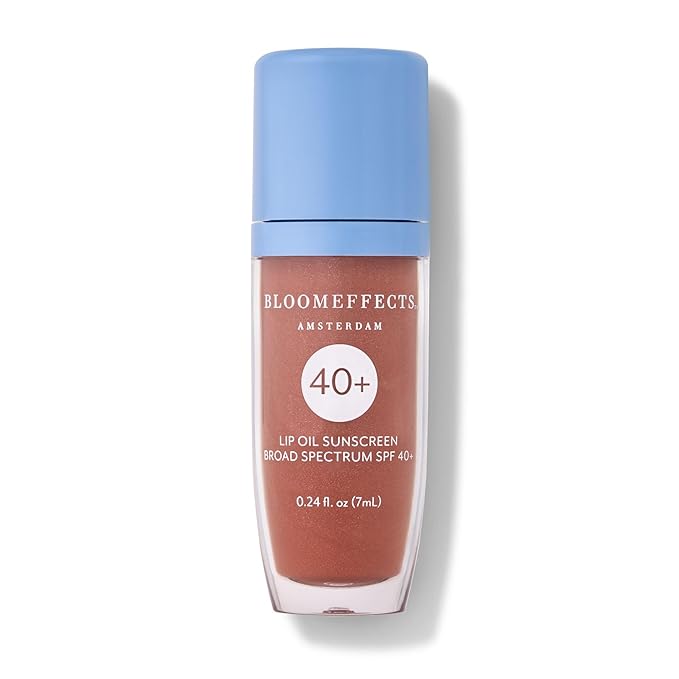 Bloomeffects - Tulipscreen Hydrating Lip Oil | SPF 40+ | Cruelty-Free, Non-Toxic, Clean Beauty (Barely, 0.24 oz | 7 ml)