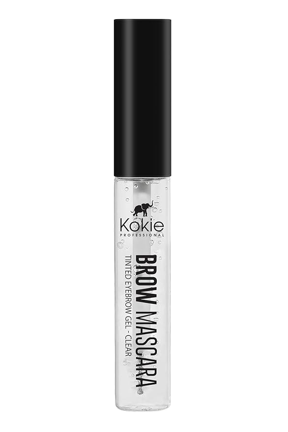 Kokie Cosmetics Brow Mascara, Clear, 0.13 Ounce