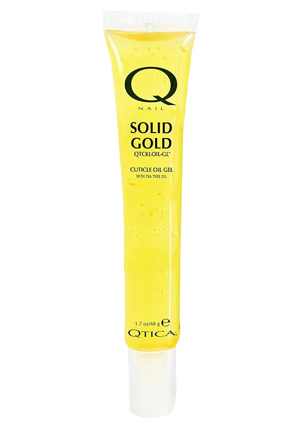 QTICA Solid Gold Cuticle Oil Gel 1.7oz Tube