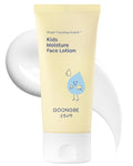 GOONGBE Kids' Moisture Face Lotion - Non-Sticky Quick-Absorb Daily Moisturizer for Sensitive Skin, 8hr Moisturizing Cream with Cica and Allantoin, Barrier-Support Formula, Allergen Free 2.7 fl.oz.