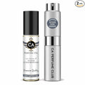 CA Perfume Duo Impression of Vetiver Extraordinaire For Men Perfume Layering Set Mens Cologne Long Lasting Travel Size EDP + Body Oil Roll-On Bottle 0.27 Fl Oz+0.33 Fl Oz