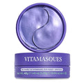 Vitamasques Lavender Hydrogel Eye Pads For Puffy Eyes & Dark Circles - Refresh in 15 minutes - Formulated in Korea - 16 Pairs / 32 HydroGel Eye Pads