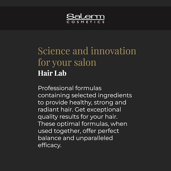 SALERM - Damaged Hair Mask - Multi-Proteins Hair Lab - 250 ml - Helps Replenish Natural Keratin - Adds Volume and Strength - Paraben-Free
