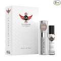 CA Perfume Duo Impression of L’homme Cologne For Men Perfume Layering Set Mens Cologne Long Lasting Travel Size EDP + Body Oil Roll-On Bottle 0.27 Fl Oz+0.33 Fl Oz