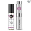 CA Perfume Duo Impression of Fruity Floral For Women And Men Perfume Layering Set Long Lasting Travel Size EDP + Body Oil Roll-On Bottle 0.27 Fl Oz+0.33 Fl Oz