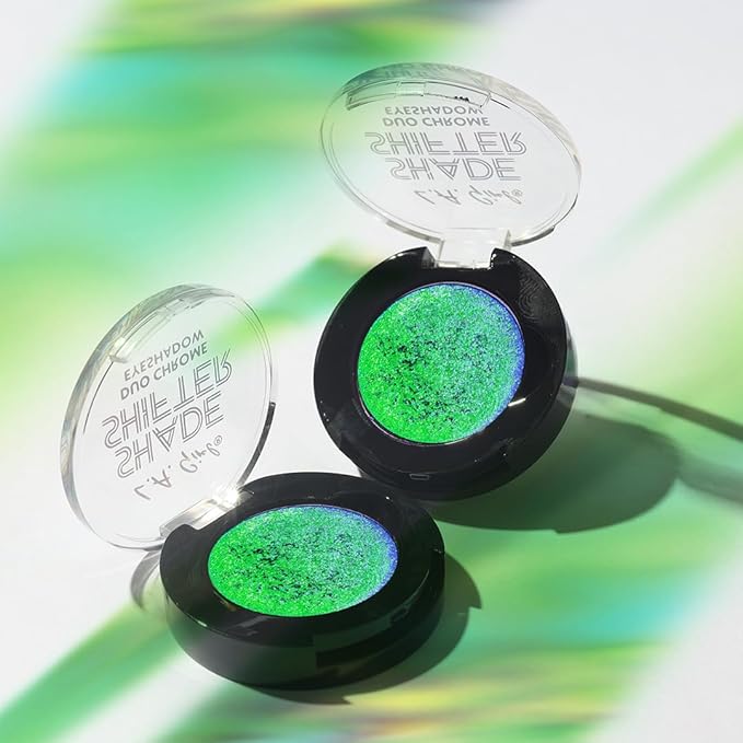 L.A. Girl Shade Shifter Duo Chrome Eyeshadow, Jade GES246