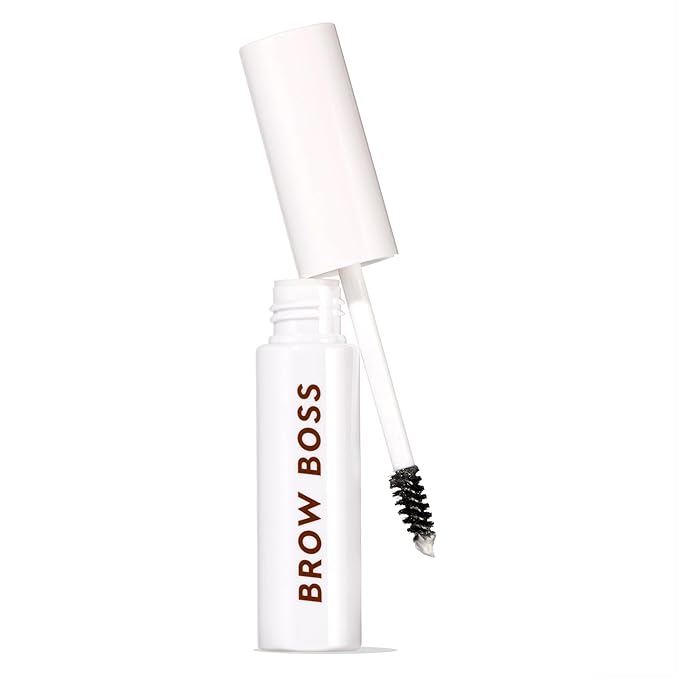 ColourPop Brow Boss Clear Brow Gel - 24HR Lifting Waterproof Eyebrow Gel - Flake-Proof & Zero Residue - Sculpted Hold & Lamination Effect - Infused with Panthenol & Rosemary Extract (0.23 Fl oz)