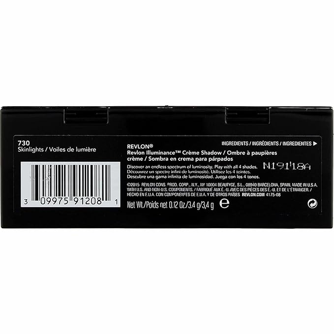 Revlon Illuminance Creme Shadow, 4 Shades, Skinlights - 1 set