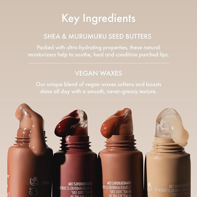 Summer Fridays Tinted Lip Butter Balm - Conditioning Vegan Lip Balm for Instant Moisture, Shine & Hydration - Sheer-Tinted, Soothing Skincare - Iced Coffee (.5 Oz)