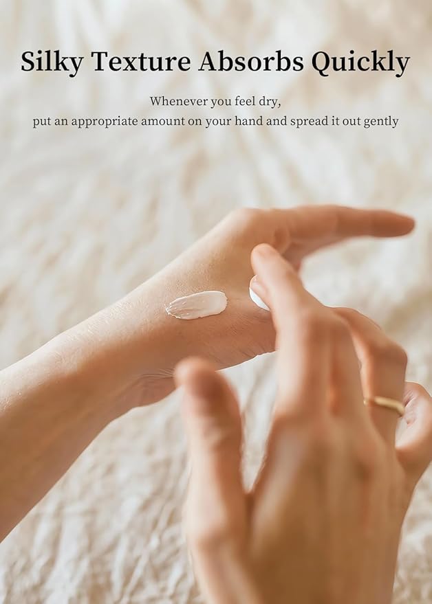 MIRACLAIR Perfumed Hand Cream, Hand Lotion for Dry Cracked Hands, Moisturizing Skincare, Nourishing Creams for Dry Hands, Nails, and Cuticles, Travel-Sized, Vegan (Perfurmed Bloom)