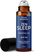 Zen Sleep Essential Oil Roll-On 10 ml - Calming Blend for Serenity & Deep Sleep with Lavender, Rosemary - Easy-to-Use Roller Ball - Nexon Botanics