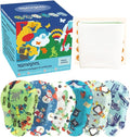 Adhesive Eye Patches for Kids with Lazy Eye, 60+6 Bonus Patches, Adhesive Bandages for Amblyopia, 6 Fun Boys Designs (Regular Size)