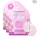 Vitamasques De-Puff Hydrogel Eye Pads with Lavender & Vegan Collagen, Under Eye Mask, Birthday Gifts For Women, Reduce Dark Circles, Puffy Eyes, Undereye Bags, Wrinkles - Under Eye Patches (Pack of 3)