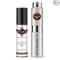 CA Perfume Duo Impression of Chocolate Mint For Women And Men Perfume Layering Set Long Lasting Travel Size EDP + Body Oil Roll-On Bottle 0.27 Fl Oz+0.33 Fl Oz