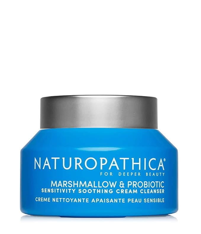 Naturopathica Marshmallow Root & Probiotic Gentle Cream Cleanser – Sensitive Skin – 2.8 oz